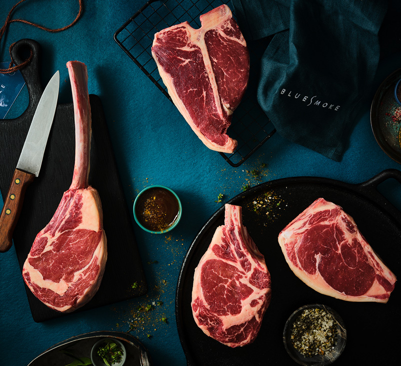 Blue Smoke range of steak products