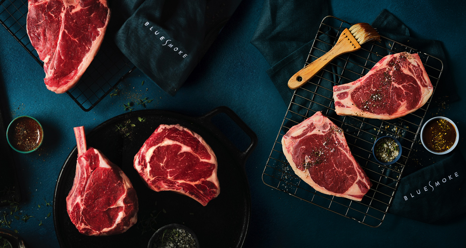 Blue Smoke range of steak products